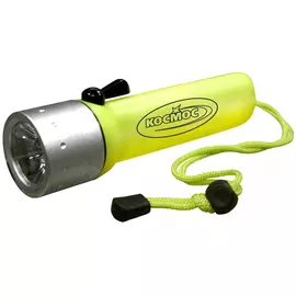 Фонарь для дайвинга КОСМОС 3W LED CREE, погружение до 25м tr-54044