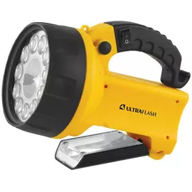 Фонарь Ultra Flash LED 3753 (фонарь аккум., 11 светодиодов+галог. лампа, подзаряд. 220В/12В) tr-121107