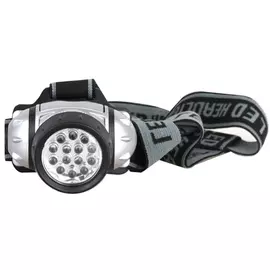 Фонарь Ultra Flash LED 5352 (фонарь налобный, металлик 14LED, 4 режима, 3*AAA, пласт. коробка) tr-121109