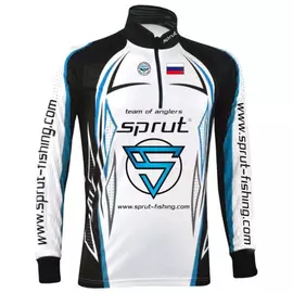 Футболка "Sprut" Team of Anglers (с Длинным Рукавом/White/Black/Blue/XXL) tr-232162