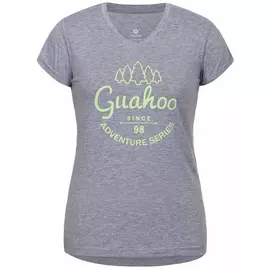 Футболка женская серый меланж р-р L арт. G32-9001SS/MGY-L GUAHOO tr-195898