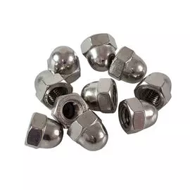 Гайка колпачковая А4 DIN1587 М10 упаковка 1/10 gajka_M10_A4_1587_upak