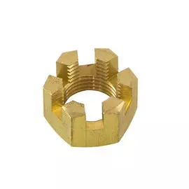 Гайка корончатая на гребной вал Yamaha 40-90 901711601100