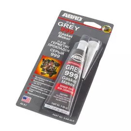 Герметик прокладок силиконовый, серый, 42.5 г, ABRO 9-AB-42