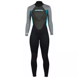 Гидрокостюм женский HYPERFLEX Access 3/2mm BZ black/grey/turquoise-10, 10/L tv-2080-10-l