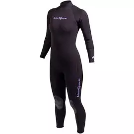 Гидрокостюм женский NEOSPORT Neoskin Jump 1mm BZ black-01, 12/XL tv-2414-12-xl