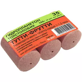 Гидропланктон 35г х 3шт. Тутти-фрутти tr-230580
