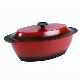 Гусятница с крышкой 5л Силумин (ЛГ05) tr-248368