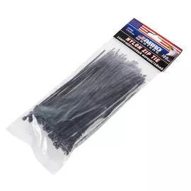 Хомут нейлоновый морозостойкий, 2.5 мм х 150 мм х 100 шт, ABRO MASTERS ZTB-2515-R