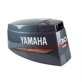 Капот в сборе Yamaha 30H (2-ц. 69S ), восстановленный 69S42610404D