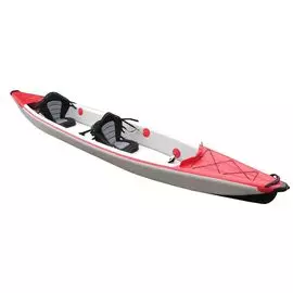 Каяк надувной двухместный 15.5', красный/серый Kayak1001