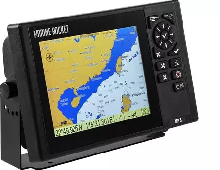 Картплоттер морской 8X c AIS, Marine Rocket 4620136019743