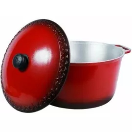 Кастрюля с крышкой Азиатка 10л Силумин (ЭКА10) tr-248042