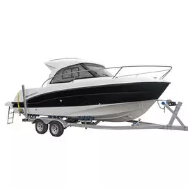 Катер HAMMERTONE 25 HT, белый с черной полосой H25HT_WB