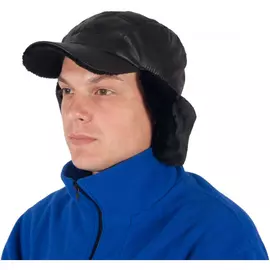 Кепка Triton Мех Мутон черный/Крэк Лайт, Цвет черный размер XL, Helios tr-172814