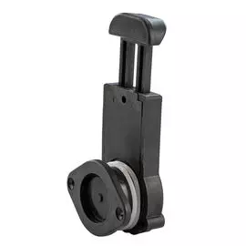 Клапан сливной с затвором для лодки ПВХ h18мм, черный WDL-L20-18_BL