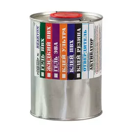 Клей ПВХ, бесцветный, 1000мл, Reaktor K_PVH_1000