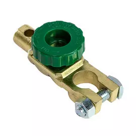 Клемма аккумуляторная с зажимом "-" (с выключателем массы) 11527