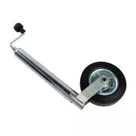 Колесо опорное для прицепа d=48, 200х50 мм, 150 кг JW-04