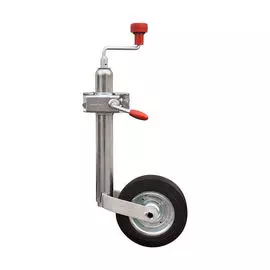 Колесо опорное для прицепа в сборе с хомутом и крепежом 150кг, МЗСА 7487