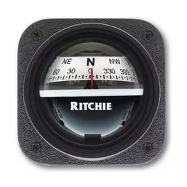 Компас Ritchie Kayak, черный корпус белый циферблат, без упаковки V527 bezupak