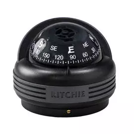 Компас Ritchie Trek, серый корпус черный циферблат TR33