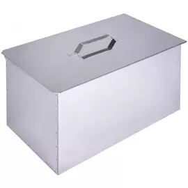 Коптильня двухъярусная Оригинал с поддоном для сбора жира с тройным дном Тонар 249813