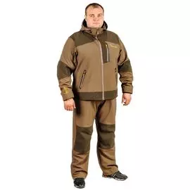 Костюм Aquatic К-04Ф softshell, коричневый К-04Ф 56-58