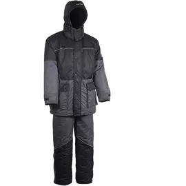 Костюм Арктика, тк.Nylon Taslan, со снегозащитными гетрами Серый/черный, 60-62/188 tr-213749