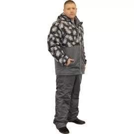 Костюм Город (Курточная понж 260Т, Молнии/серый р 88-92, рост 170-176) КОСМО ТЕКС tr-171762