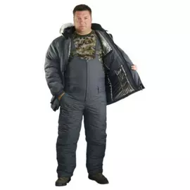 Костюм ИФРИТ нейлон/таслан, утеплитель Eco-Tex, серый р.54 (К-022) Элементаль tr-113757