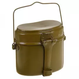 Котелок армейский алюм. (крашенный) 0003136, 145 tr-14214