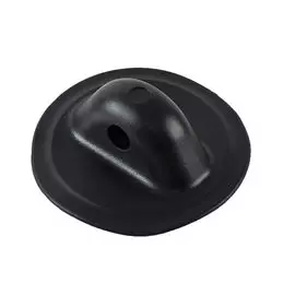 Крепление леера круглое, черное WDL-K5_BL