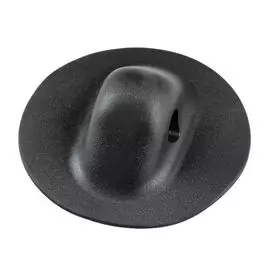 Крепление леера микро, D 70мм, отверстие 10 мм, черное 00000000068