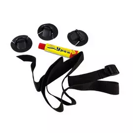 Крепление топливного бака для лодок с НДНД, черный tank holder black