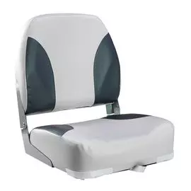 Кресло мягкое складное Classic, обивка винил, цвет серый/черный 75102GC-MR