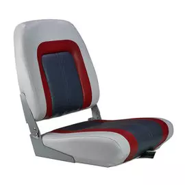 Кресло мягкое складное Special, обивка винил, цвет серый/ красный/ угольный, Marine Rocket 76236GRC-MR