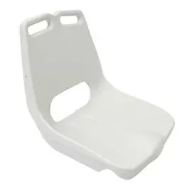 Кресло пластмассовое с ручкой, белое C12513-W