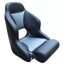 Кресло с болстером skipper carbone, черный с темно-серым more-10265542