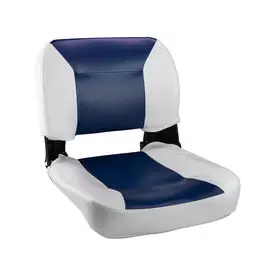 Кресло складное, цвет белый/синий C12510WL