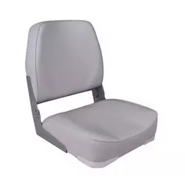 Кресло складное мягкое Economy Low Back Seat, серое 75103G