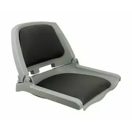 Кресло складное мягкое TRAVELER, цвет серый/черный 1061113C