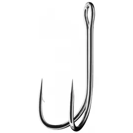 Крючки Двойные "Sprut" Kiba SD-36 NK #8 (Double Round Bend Hook Nickel) 1упак*6шт tr-232290