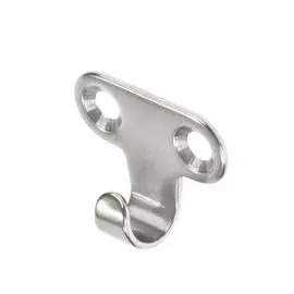 Крючок для одежды 32х12х1.5 мм, нержавеющий 21400