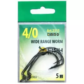 Крючок (офсет) WORM, №4/0, покрытие BN (5 шт) tr-148173
