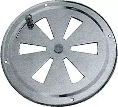 Крышка вентиляции с заслонкой 125мм 3411-1240