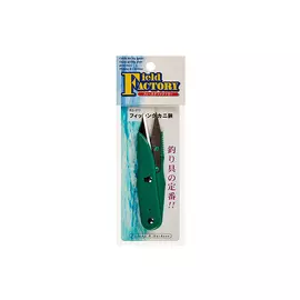 Кусачки для лески FIELD FACTORY Fishing Crab Scissors KS-213 Green hg-03214