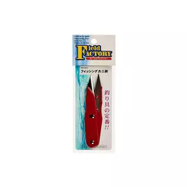 Кусачки для лески FIELD FACTORY Fishing Crab Scissors KS-213 Red hg-03212