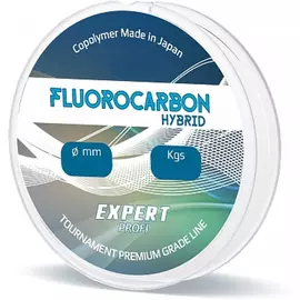 Леска Expert Profi Fluorocarbon Hybrid 30м (HY3012, 0.12мм, 30 метров, 2.35кг, прозрачный) tr-216493