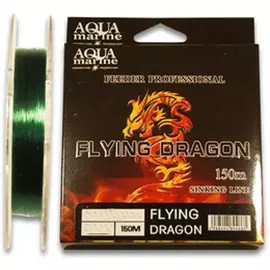 Леска фидерная FLYING DRAGON 150 м. 1.0 (0.165 мм. 2.38 кг.) темно зеленая (8507543) tr-218156